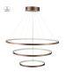 SE LED 80-60-40 MORELLI PENDANT COFFEE BROWN Β5 HOMELIGHTING 77-8131