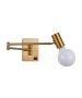SE21-GM-52 ADEPT GOLD MATT WALL LAMP B3 HOMELIGHTING 77-8279