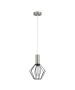 SE21-NM-4-GR1 ADEPT TUBE Nickel Matt Pendant Black Metal Grid+ HOMELIGHTING 77-8435