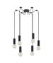 SE21-BL-4-BL6 ADEPT TUBE Black Pendant+ HOMELIGHTING 77-8477