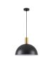 SE21-GM-4-MS40 ADEPT TUBE Gold Matt Pendant Black Metal Shade+ HOMELIGHTING 77-8588