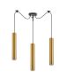SE21-GM-5-BL3 ADEPT TUBE GOLD MATT Gold Matt Pendant+ HOMELIGHTING 77-8680