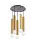 SE21-GM-5-5BL ADEPT TUBE GOLD MATT Gold Matt Pendant+ HOMELIGHTING 77-8683