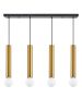 SE21-GM-5-4BL ADEPT TUBE GOLD MATT Gold Matt Pendant+ HOMELIGHTING 77-8684