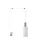 SE21-NM-4-NM1W-GL3 ADEPT TUBE Nickel Matt Wall Lamp White Glass+ HOMELIGHTING 77-8806