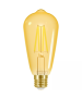 Λαμπτήρας Led Filament Amber Dimmable ST64 E27 4,5w 2000K 320lm Ø64xH145mm Enjoy EL825906