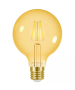 Λαμπτήρας Led Filament Amber Dimmable G95 E27 7,5w 2000K 600lm Ø95xH138mm Enjoy EL825909