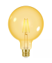 Λαμπτήρας Led Filament Amber Dimmable G125 E27 7,5w 2000K 600lm Ø125xH178mm Enjoy EL825911