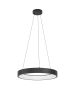 Κρεμαστό Φωτιστικό 60xH110cm Μαύρο LED 2700-6500K 3120lm Τηλεχειριστήριο-Εφαρμογή Eglo Marghera 900068