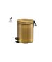 Χαρτοδοχείο 5lt  Χρώμα Bronze Mat Soft Closιng Sanco Waste Bins 90680-M25