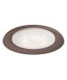 Πλαφονιέρα Οροφής Καφέ 46,5xH6,5cm LED 3000K 2400lm Eglo Penjamo 99704