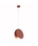 Φωτιστικό Κρεμαστό Terracotta 30xH180cm Led 6w 3300Κ 380lm Sun Light DAISY-6P-RD 