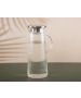 Κανάτ Νερού Γυάλινη 1300ml με Διακριτική Ρίγα,  Ανοξείδωτο Καπάκι & Φίλτρο Etoile LLM-321