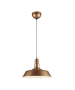 Κρεμαστό Φωτιστικό Antique Cooper 36xH150cm Μονόφωτο Καμπάνα 1xE27 Trio Lighting Will R30421062