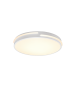 Tacoma Μοντέρνα Πλαστική Πλαφονιέρα Οροφής με Ενσωματωμένο LED σε Λευκό χρώμα 40cm Trio Lighting R62241131