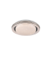 Atria Μοντέρνα Πλαστική Πλαφονιέρα Οροφής με Ενσωματωμένο LED σε Λευκό χρώμα 27cm Trio Lighting R67042800