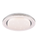 Atria Μοντέρνα Μεταλλική Πλαφονιέρα Οροφής με Ενσωματωμένο LED σε Λευκό χρώμα 58cm Trio Lighting R67045800