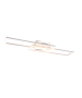 Πλαφονιέρα Οροφής Μοντέρνα Μεταλλική με Ενσωματωμένο LED 30w 2700-6000K 4500lm Λευκό χρώμα 90,5cm Trio Lighting Twister R67183131