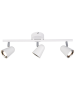 Σποτ Τρίφωτη Ράγα Λευκό Ματ 48cm LED 3x3,5w 3000K 3x400lm Trio Lighting Toulouse R82123131