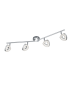 Σποτ Ράγα Τετράφωτη Χρωμέ LED 4x3,5w 3000K 4x400lm Trio Lighting Tours R82134106