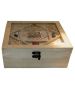 Κουτί Ραπτικής 25x25x9cm Ξύλινο με Θήκες Etoile SP-252