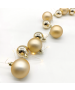 "40 SILVER-CHROME BALLS" 80 CLUSTER MINI LED ΣΕΙΡΑ, WW, ΑΣΗΜ. ΚΑΛΩΔ. ΧΑΛΚ, ΜΠΑΤ.(3ΑΑ)IP20 30cm+2m  ACA X068011228