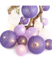 “WOVEN BALL FAIRY LIGHTS” ΜΩΒ-ΑΣΠΡH ΜΠΑΛΑ 20 LED ΛΑΜΠΑΚ ΣΕΙΡΑ ΜΠΑΤΑΡ(3xΑΑ) ΘΕΡΜΟ ΛΕΥΚΟ IP20 285+30 ACA X07201159