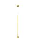 ΚΡΕΜΑΣΤΟ Φ/Σ 1ΧGU10 CLOUZOT ΧΡΥΣΟ ΜΕΤ/ΚΟ IP20 D7,5XD10XH190CM ACA YL22801PGD
