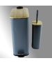 Σετ Κάδος 7lt Softe Close & Πιγκάλ Μπαμπού-Γκρι SL1061 San Lorentzo 110102C