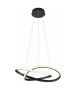 Φωτιστικό Κρεμαστό  Ø60xH150m 27,5w Led 3150lm 4000K Μέταλλο Black  Matt Trio Lighting RL Course R32051432