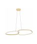 Κρεμαστό Φωτιστικό 110cm LED 3000K 5100lm Χρυσό Eglo Lodosa 390205
