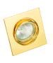 InLight Χωνευτό σποτ από χρυσό μέταλλο 1XGU10 D:9cm 43278-Χρυσό