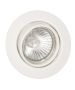 InLight Χωνευτό σποτ από λευκό μέταλλο 1XGU10 D:9cm 43277-Λευκό