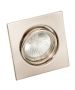 InLight Χωνευτό σποτ από νίκελ ματ μέταλλο 1XGU10 D:9cm 43278-Νίκελ Ματ