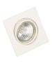 InLight Χωνευτό σποτ από λευκό μέταλλο 1XGU10 D:9cm 43278-Λευκό