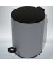 Κάδος Μπάνιου 5lt H26xM22,5xΠ20cm Γκρι Soft Close SL232 San Lorentzo 200315