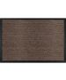 Πατάκι Εισόδου 40x60cm Καφέ Μοκέτα-Λάστιχο STRAIGHT-2 San Lorentzo 200361BR