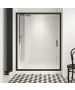 Καμπίνα 120xH200cm 1 Σταθερό-1 Συρόμενο Προφίλ Black Mat, Κρύσταλλο 6mm Clear Nanotechnology Orabella Energy Easy Fix Black Matt 30712