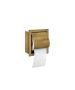 Χαρτοθήκη Εντοιχιζόμενη με Καπάκι W15xD7xH16 cm Inox Aisi 304 Bronze Mat Sanco Toilet Roll Holders Pro 0850-M25 