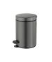 Χαρτοδοχείο 12lt  Ø25x40 εκ. Antracite Grained Sanco Waste Bins 90611-M118