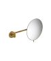 Καθρέπτης Μεγεθυντικός Επιτοίχιος Ø20x31 εκ. Μεγέθυνση x3 Bronze Mat Sanco Cosmetic Mirrors MR-705-M25