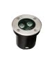 Φωτιστικό Χωνευτό Δαπέδου IP65/67 D100xH89mm Led 3w 3200K 330lm Lotus Viokef 4186800