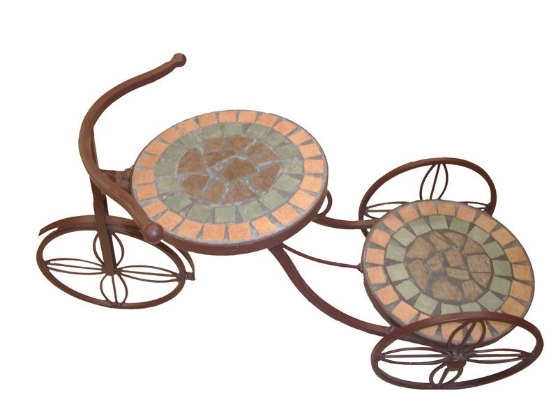 Κασπώ-Ποδήλατο Μεταλλικό 65x25x40cm Αντικέ Etoile SP-925