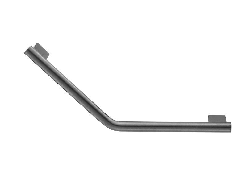 Λαβή Λουτρού W47xD7xH20cm Graphite Dark Sanco Academia Grab-Bars 218400-122