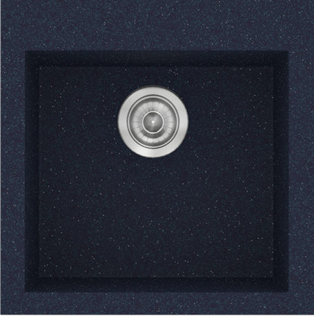 Sanitec Νεροχύτης 339 Classic 50×50 339-18-Granite-Blue