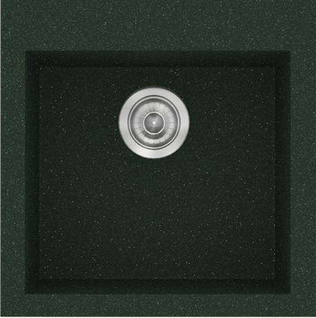 Sanitec Νεροχύτης 339 Classic 50×50 339-19-Granite-Green