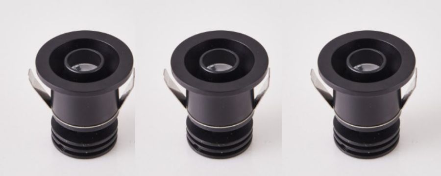 SE-SPL-CM-BL-4K MAVI SPOT LED  RECESSED 3 LIGHT 3*2W  MOVABLE BLACK 4000K HOMELIGHTING 77-9255*3