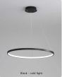 SE LED 60 STELINA PENDANT BLACK 60cm 28W 3CCT IP20 220V 2 YEARS WARRANTY A1 HOMELIGHTING 77-50641