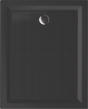 Sanitec A204 Ντουζιέρα Flat Classic 90×75 A204-28-Anthracite