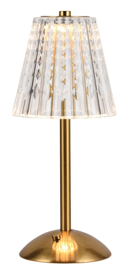 Λαμπατέρ Επιτραπέζιο Ø10xH22,5cm Regeargable Οξυντέ  Led 3w 3000-4000-6000k Touch Dimmer TLC 9002 ARlight 0344003